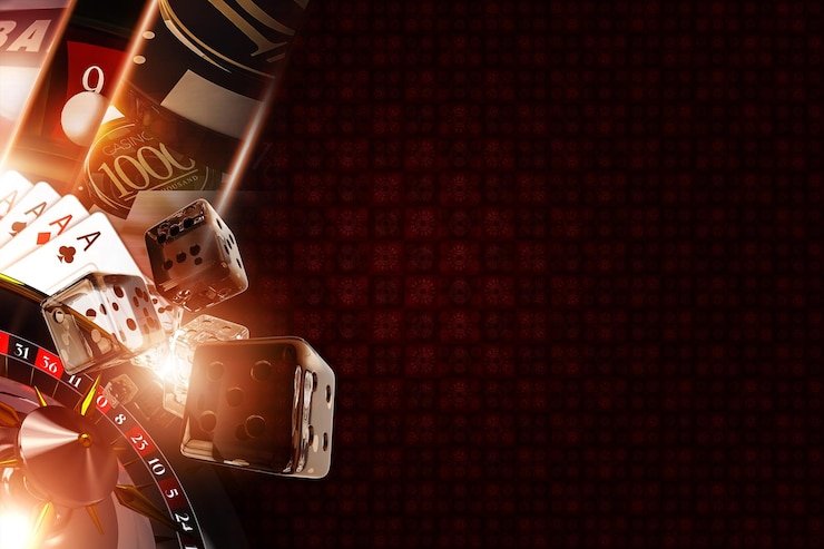 Seorang pemain menikmati live casino interaktif dengan dealer langsung di layar